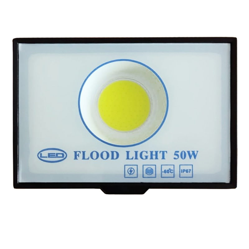 Proiector Led De Exterior COB Techstar® LY-TGD-001, 50W, 8000 lm, Lumina Rece 6000-6500K, Corp Aluminiu, Suport - 2 | YEO