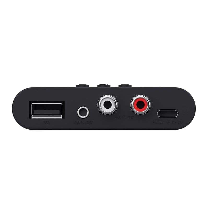 Receptor Transmitator Techstar® MM-2, Bluetooth 5.0, Interfata USB, Iesire RCA, Iesire AUX, Conexiune Multipoint, Negru - 1 | YEO
