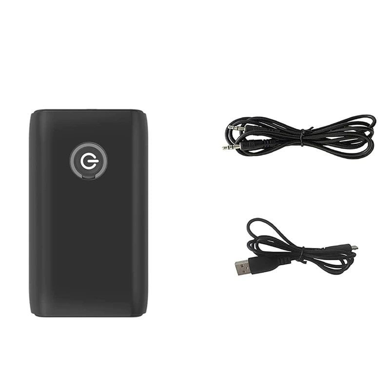 Receptor Transmitator Bluetooth Techstar® J40, Bluetooth 5.0, Microfon Incorporat, CVC, AUX, Acumulator Incorporat - 4 | YEO