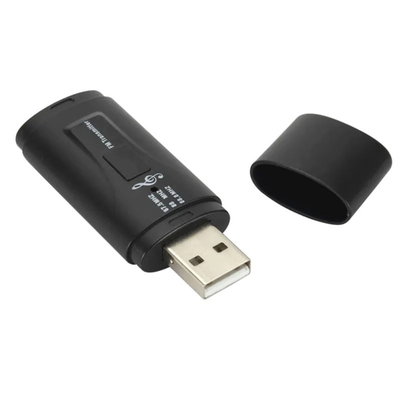 Transmitator receptor auto Techstar® M128, Bluetooth 5.0, Port USB, AUX 3.5 mm, Conectare la sistemul audio auto, Negru - 1 | YEO