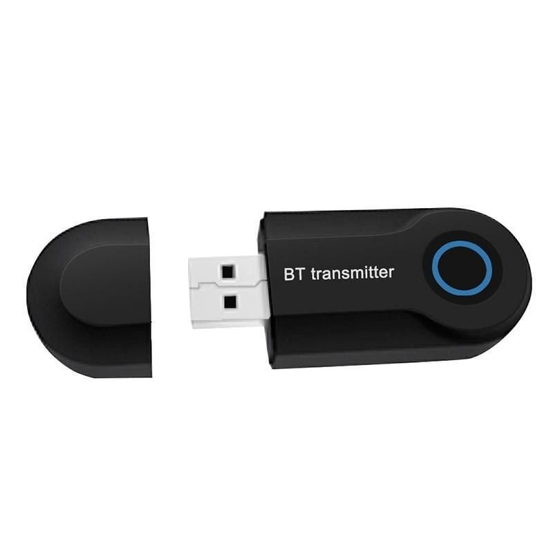 Adaptor Audio Bluetooth Techstar® T12, Bluetooth 5.0, Microfon Incorporat, AUX 3.5 mm, Hands Free, pentru PC/TV/Auto