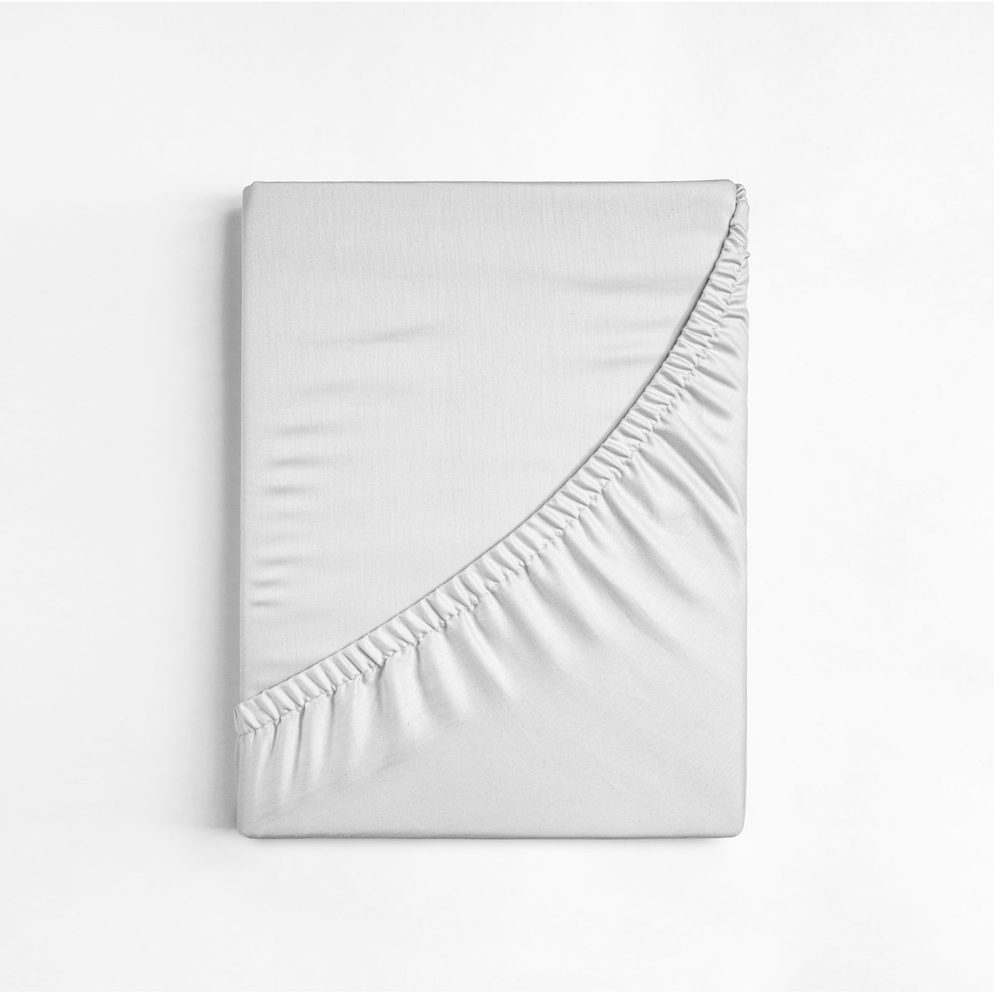 Husa patut bebe Kotonia Home, impermeabila, dimensiune saltea 60x120+15 cm, Alb