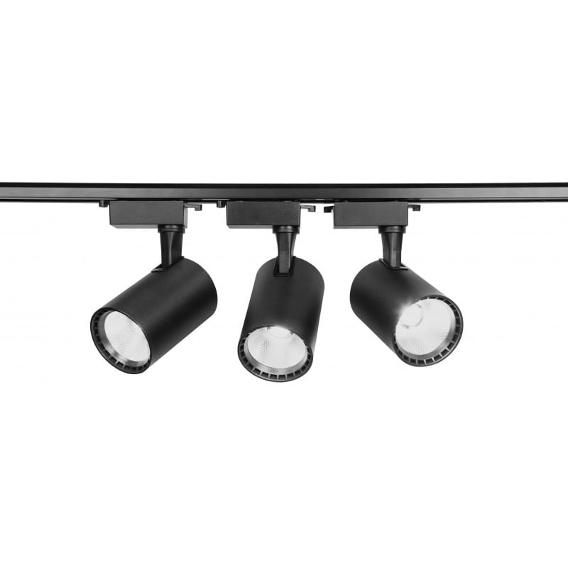 Spot LED Techstar® Tracklights, Pentru Sina RailRacks Monofazata Tip L, 40w, 4000k Lumina Naturala, Iluminat - 4 | YEO