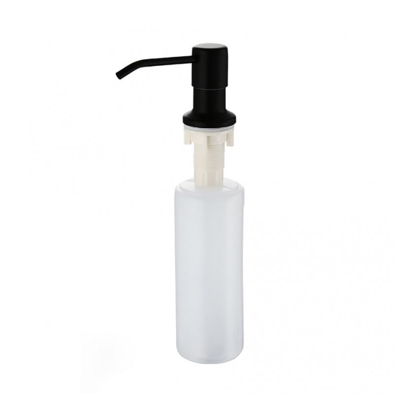 Dozator Incorporabil Negru, Pentru Chiuveta, Sapun, Detergent, 300ml - 4 | YEO