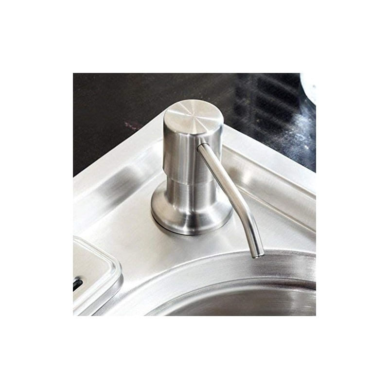 Dozator Incorporabil Inox, Pentru Chiuveta, Sapun, Detergent, 300ml