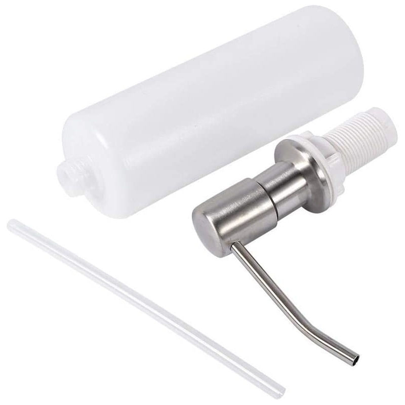 Dozator Incorporabil Inox, Pentru Chiuveta, Sapun, Detergent, 300ml - 1 | YEO