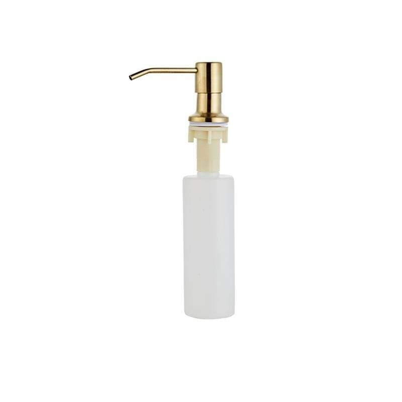 Dozator Incorporabil Techstar® Auriu, Pentru Chiuveta, Sapun, Detergent, 300ml - 1 | YEO