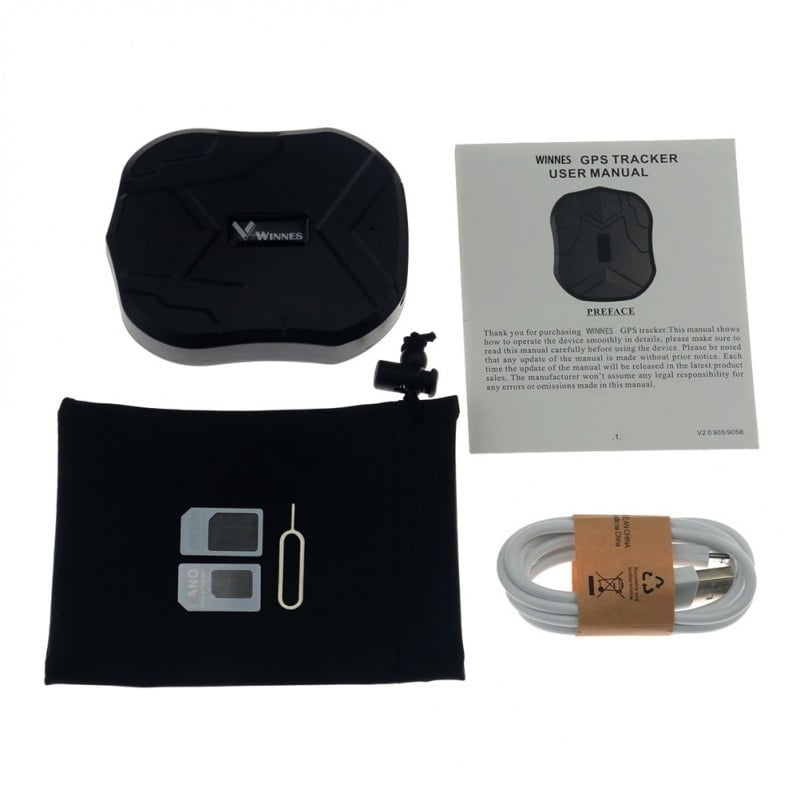 GPS Tracker Techstar® TK905, Localizare LBS+GPS, SIM, 6 Luni Istoric Date, Conexiune prin Date Mobile, 5000mAh - 2 | YEO