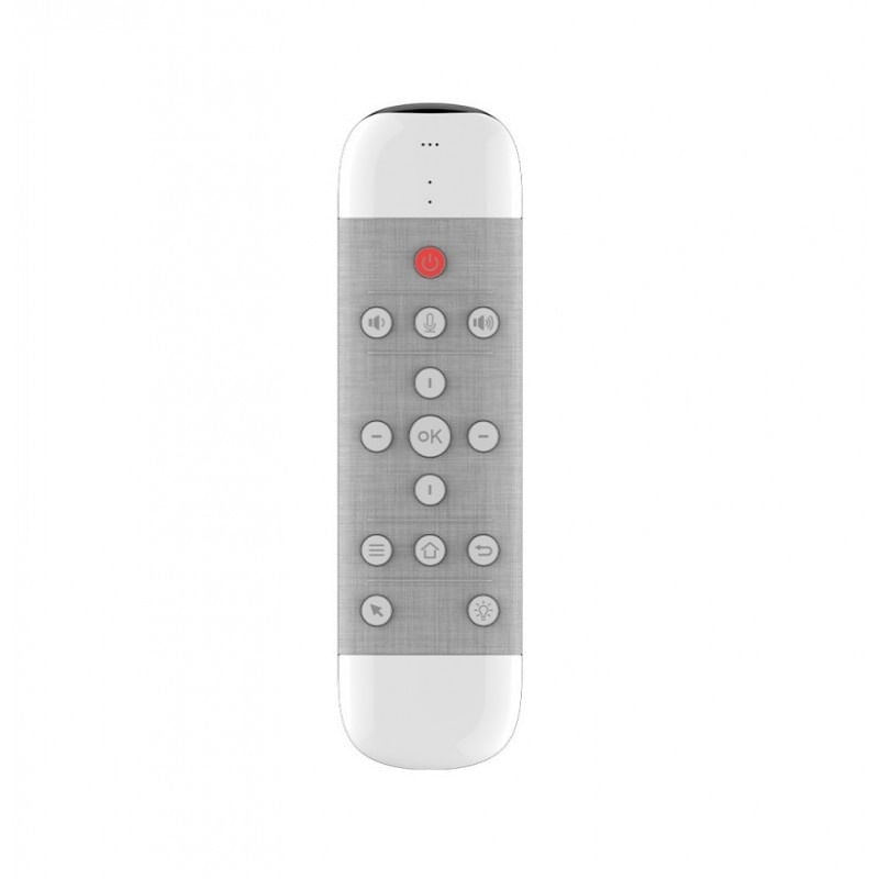 Tastatura Techstar® Q9, Air Mouse + Telecomanda, Iluminata, Anti-Pierdere, 2.4G, Gyroscop si IR, Voice Search, Google
