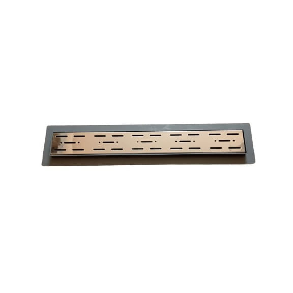 Rigola de dus incastrabila cu gratar inox 50 cm, reglabila in inaltime, reversibila 360 grade