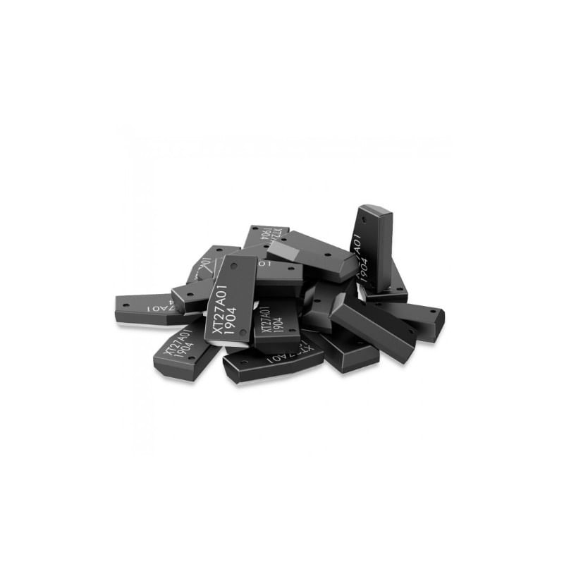 Cip Transponder Techstar® TTC-53C, VVDI XT27A66, Pentru Rescriere 46/47/48/4C/4D/4C/4E/8A/8E, Negru