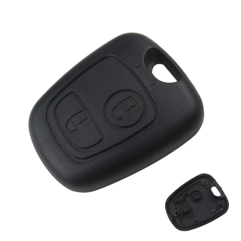 Carcasa Cheie Auto Techstar® Citroen C3, C2, C1, 206, 307, 407, 2 Butoane, Fara Lama - 4 | YEO