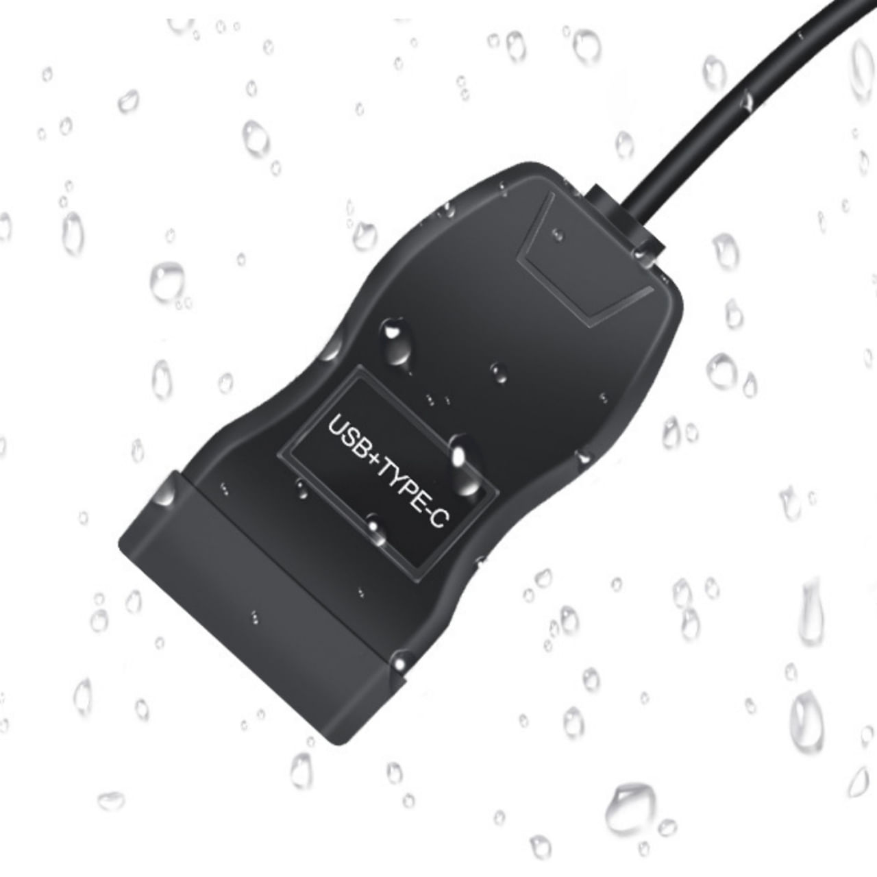 Incarcator USB pentru Motocicleta Techstar® A83PD, Porturi USB-C si USB cu Incarcare Rapida QC3.0, Instalare Dubla - 2 | YEO
