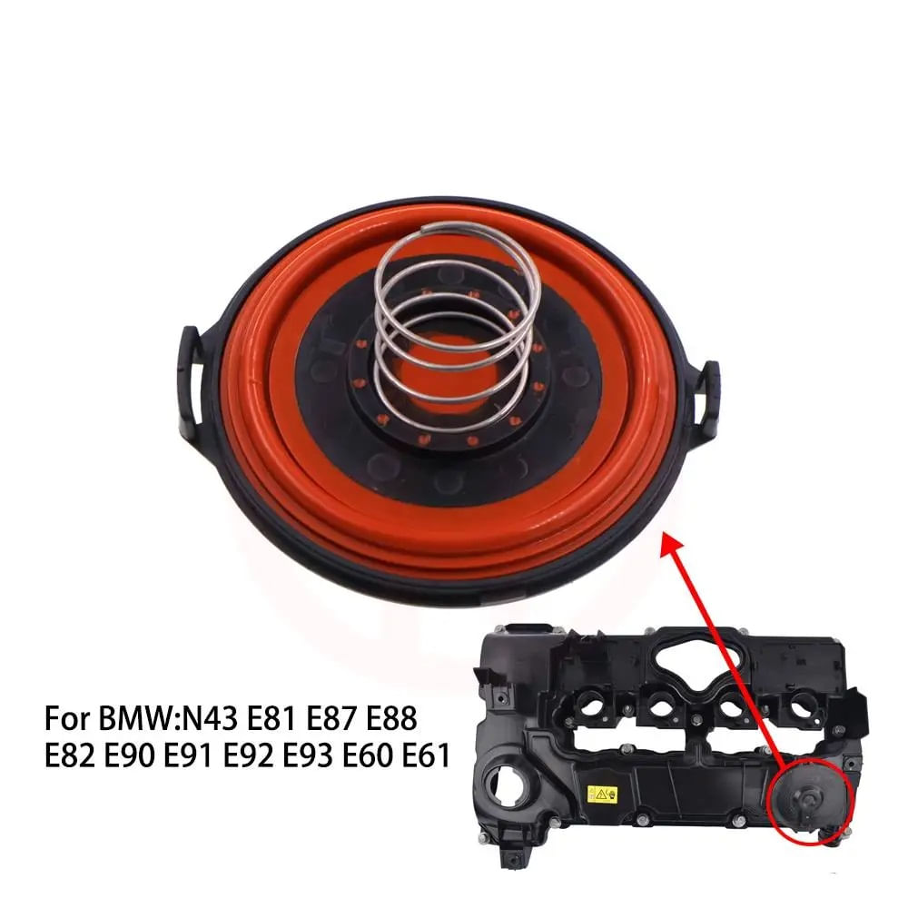 Kit reparatie Capac culbutor supapă cilindru cap motor N43 cu membrană pentru BMW - 4 | YEO