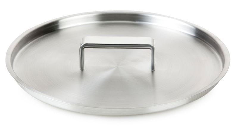 Oala din Inox cu capac Healthy and tasty HT1004, 24 cm, 5 L — imaginea 2