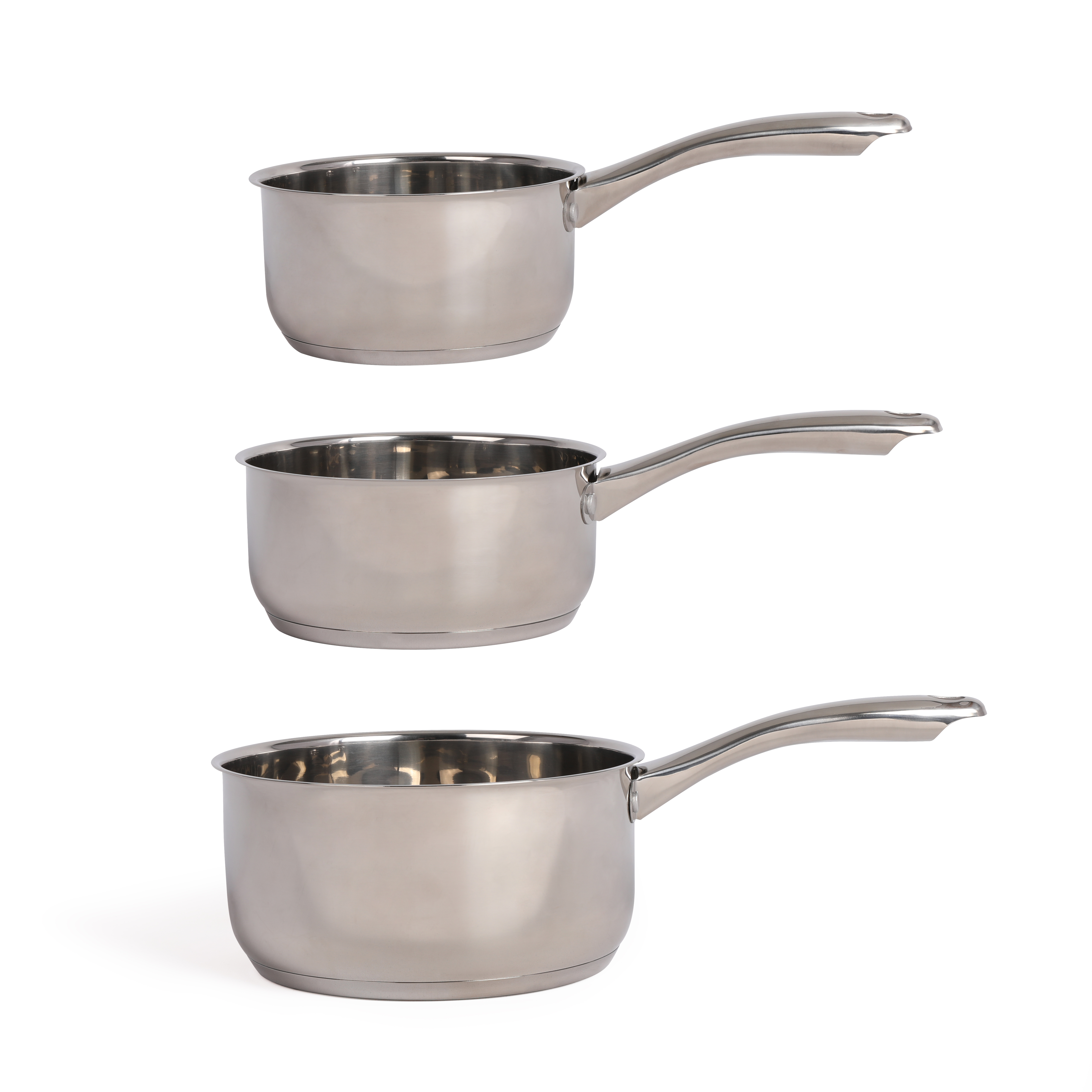 Set 3 Cratite captuseala din Inox Livoo MEP135, diametru 16, 18 si 20 cm — imaginea 3