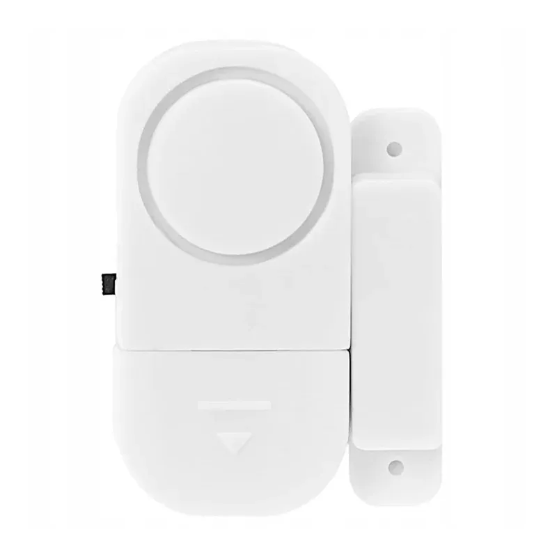 Set 4 bucati alarma usi si ferestre, senzor deschidere geam, antiefractie, Gonga® Alb