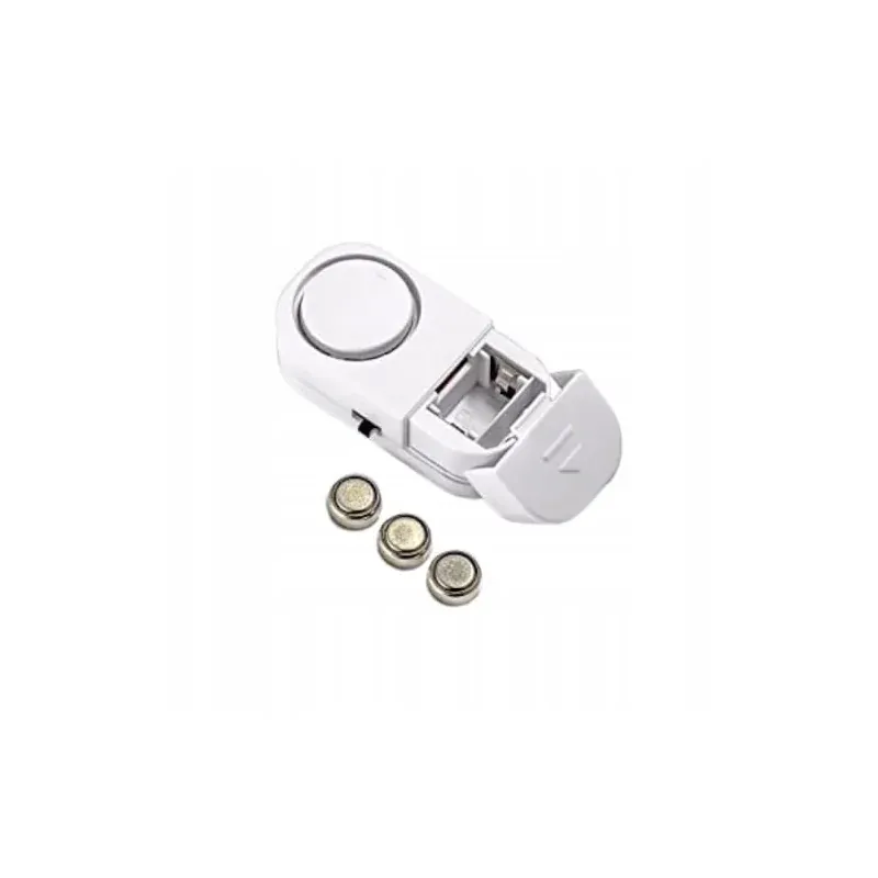 Set 4 bucati alarma usi si ferestre, senzor deschidere geam, antiefractie, Gonga® Alb - 1 | YEO