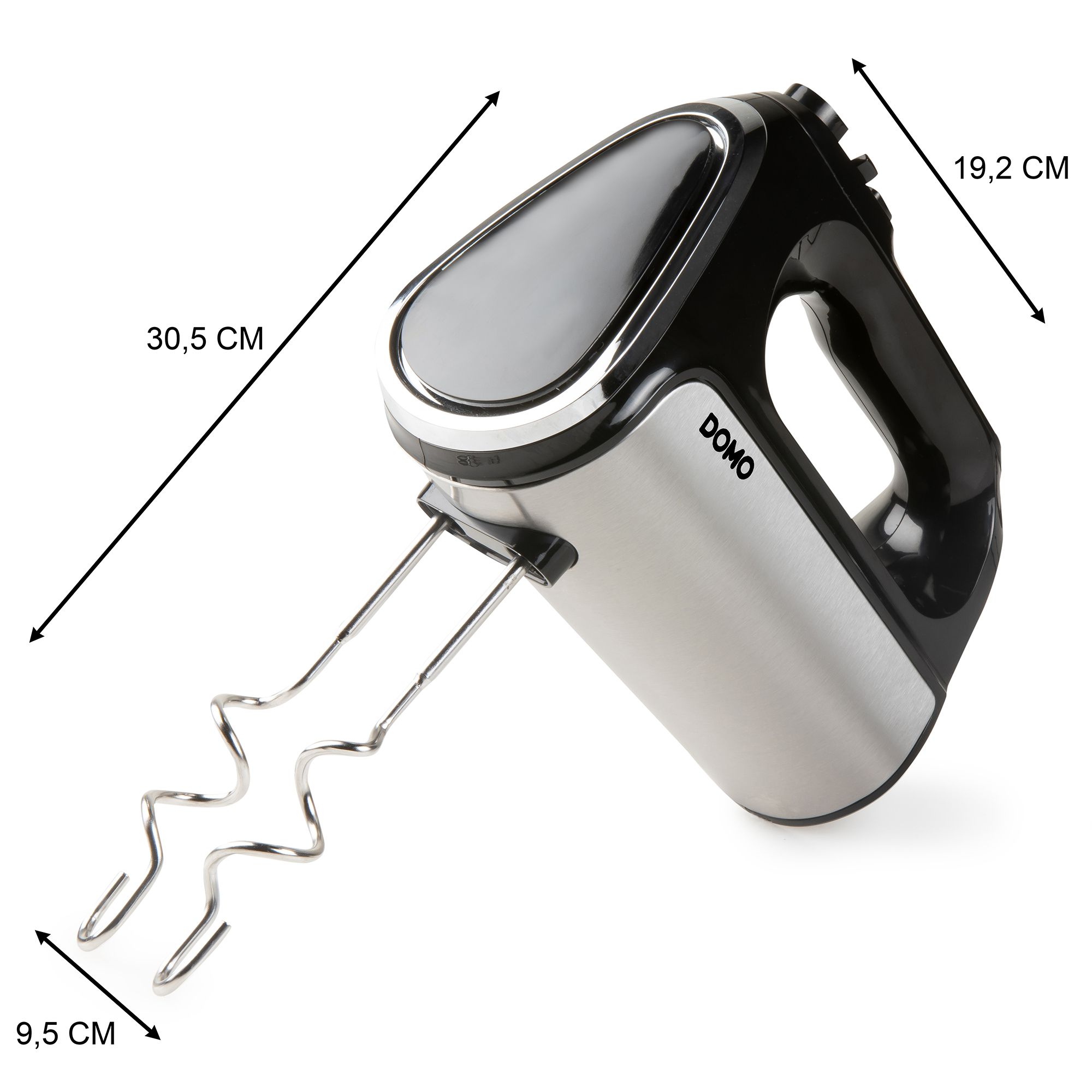 Mixer manual Domo DO9258M, 800 W, 5 trepte + functie Turbo - 2 | YEO