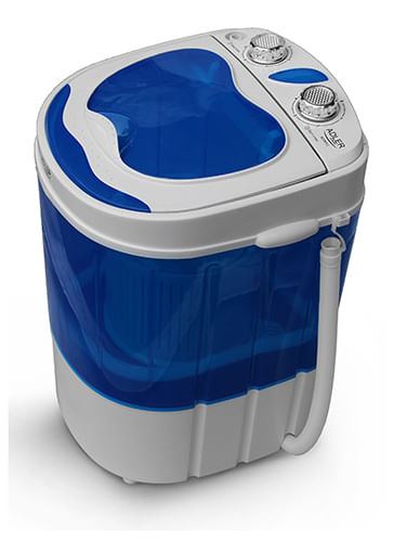 Mini Masina de Spalat Haine Portabila AD 8051, Capacitate 3kg, Ideala pentru Calatorii, Camping sau Vacanta - imagine 3