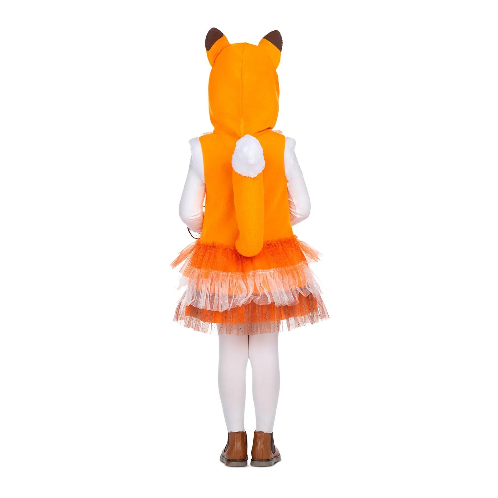 Costum vulpita Foxy KidMania® pentru fete 3-4 ani 104 cm