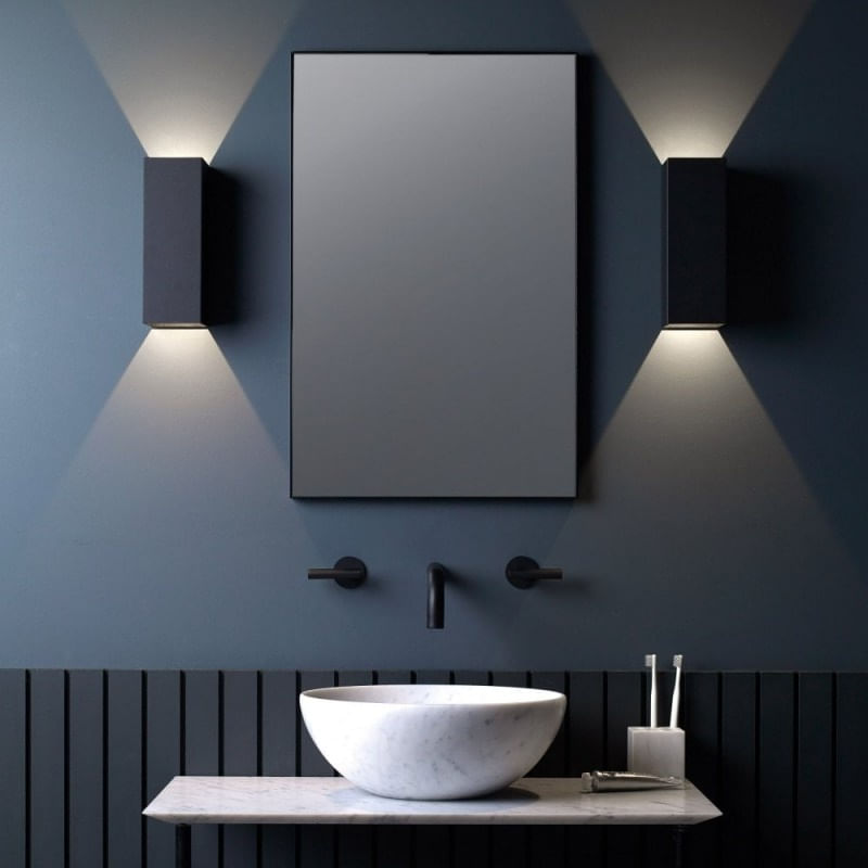 Aplica LED de perete Interior/Exterior Techstar®, Putere 2W, Culoare Lumina 4000K, 600 lm, 9x6 cm, IP 65, Negru - 2 | YEO