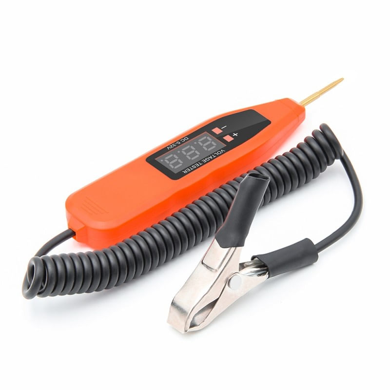 Lampa de Testare Auto Techstar®, 5-32V, Portocaliu, Verifica Sigurantele, Intrerupatoarele, Distribuitorii si - 2 | YEO