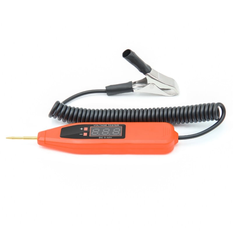 Lampa de Testare Auto Techstar®, 5-32V, Portocaliu, Verifica Sigurantele, Intrerupatoarele, Distribuitorii si - 3 | YEO