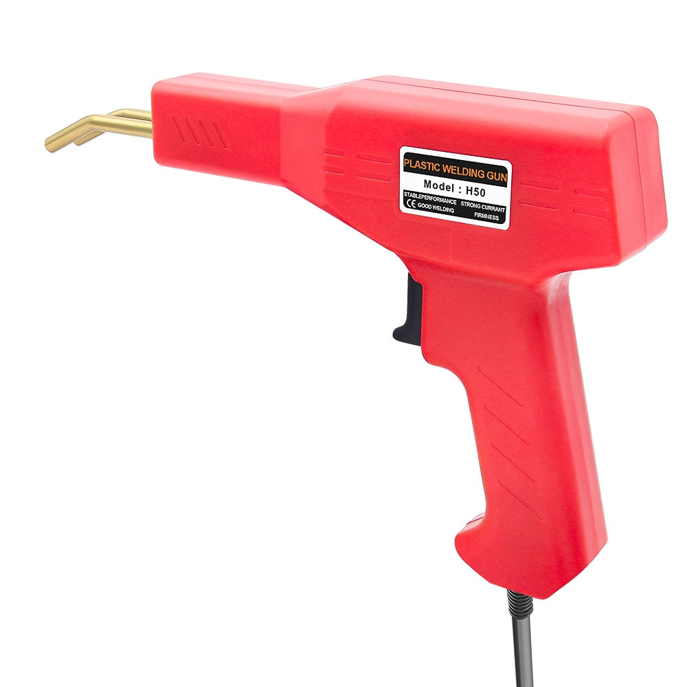 Trusa Profesionala de Sudat Plastic cu Pistol pentru Repararea Fisurilor, 50W, 200 Capse, Inclusiv Geanta de Transport - 1 | YEO
