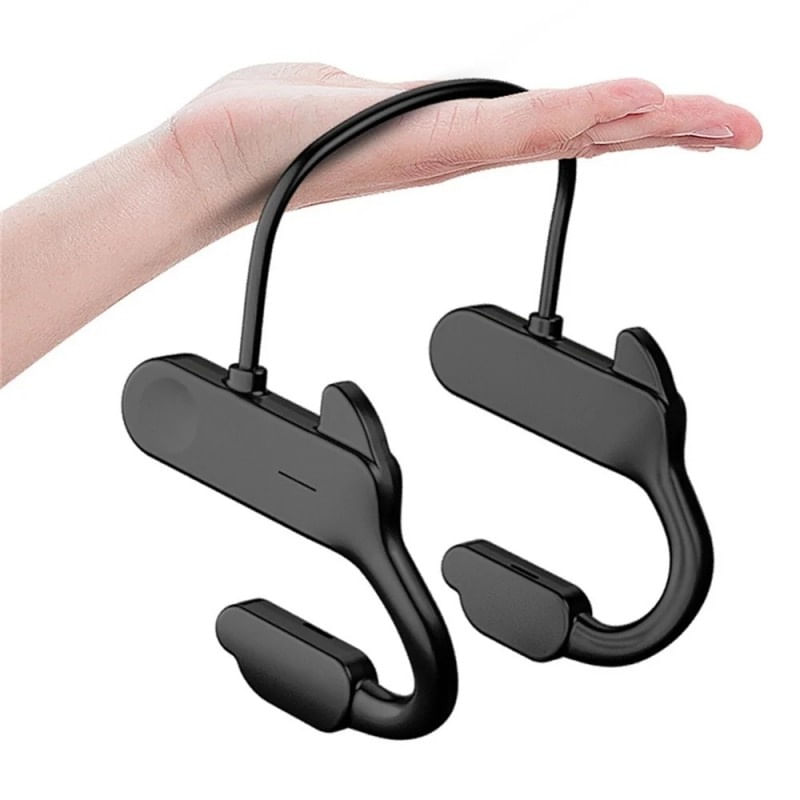 Casti cu conductie osoasa Techstar® F3, Bluetooth 5.0, Functie de apelare, Baterie 180mAh, Rezistente la apa - 2 | YEO