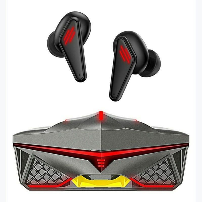 Casti Bluetooth Pentru Gaming Techstar® K98, Bluetooth 5.1, Microfon, Control Prin Atingere, Indicator LED, Rezistente