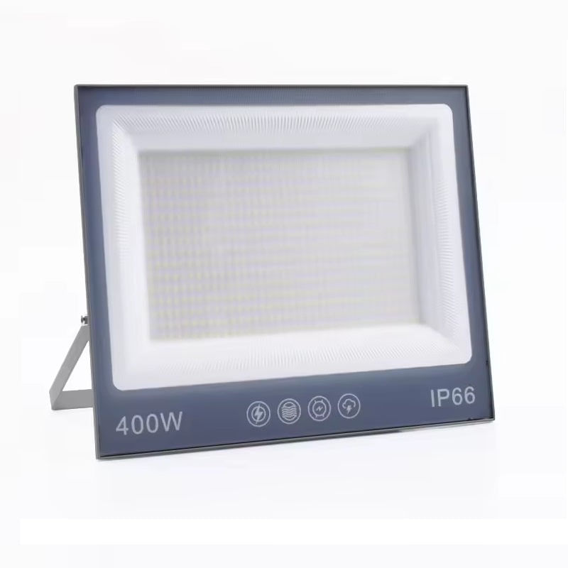 Proiector cu LED-uri de 400W, 40000LM, pentru exterior sau interior, IP66, din sticla mata anti-orbire - 2 | YEO