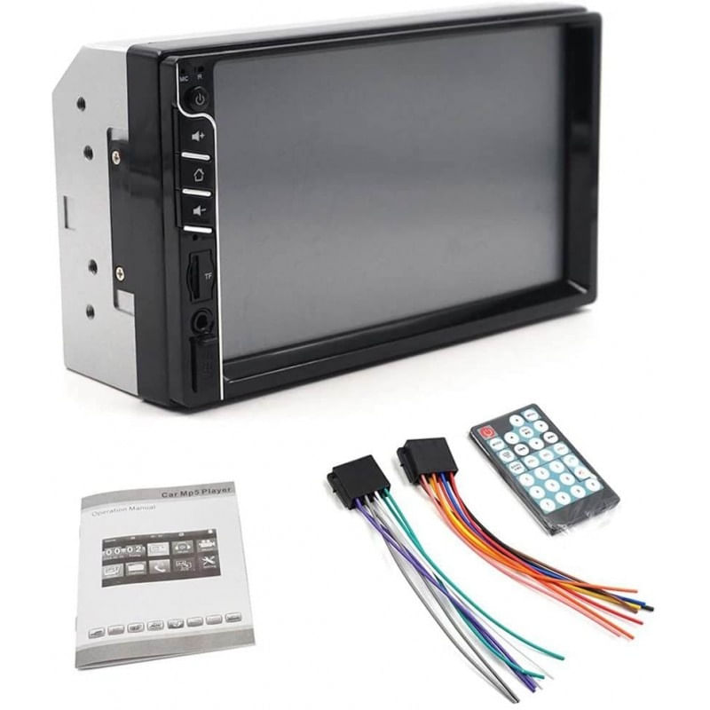 MP5 Player Techstar® 7033, 2DIN, Camera Marsarier, Ecran HD Touch 7