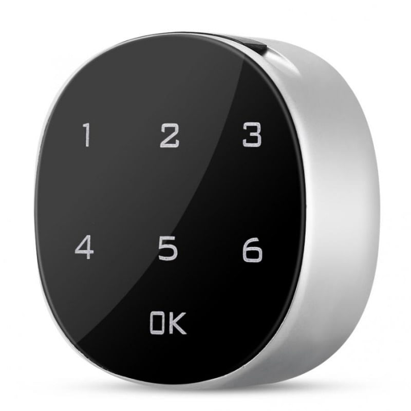Incuietoare Inteligenta Techstar®, Touch Screen Digital, 30mm, Alarma, Cod, Alimentare CR2023 si MicroUSB - 4 | YEO