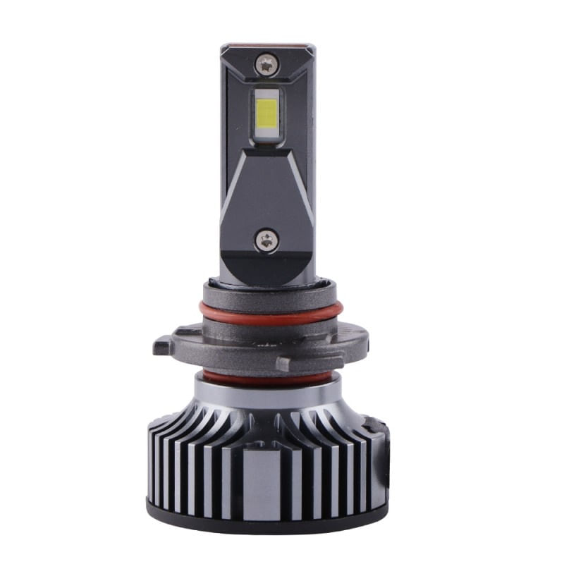 Set 2 LED-uri Auto Techstar® K9, 9005, 50w, 6000 Lumeni, 6500K, AUTO, 12-24 Volti, CSP, Canbus, Miez Cupru, Radiator - 1 | YEO
