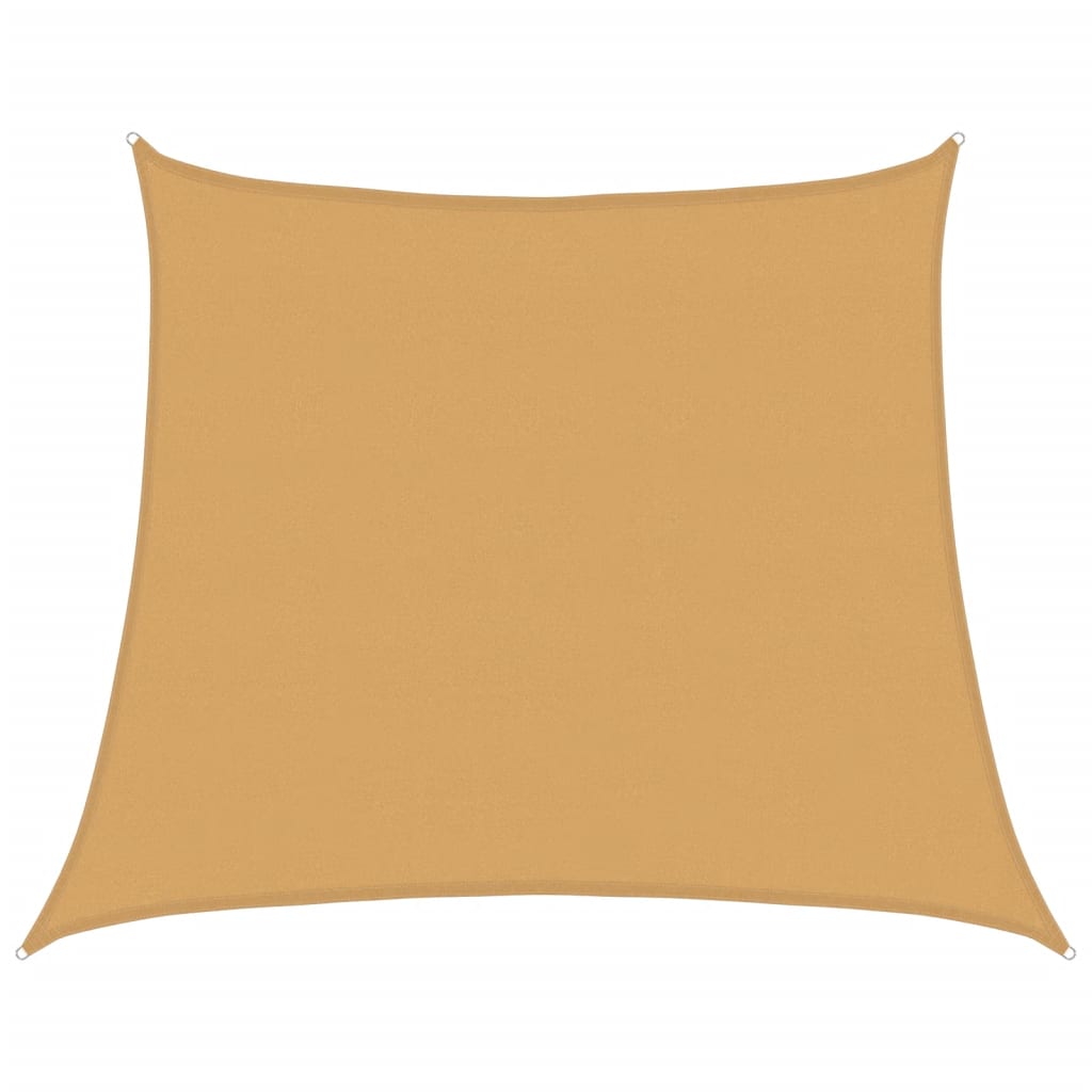 Panza parasolar, nisipiu, 4/5x4 m, HDPE, 160 g/m², trapez