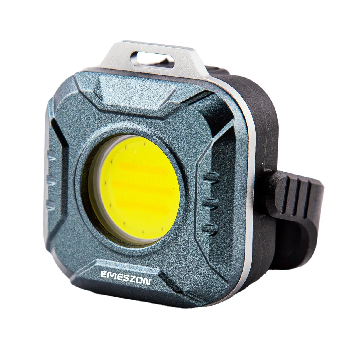 Mini Proiector Lanterna LED Tricolor + Rosu 5.7W, EMESZON®, Strobo, SOS, prindere Magnet, Stativ, albastru-negru — imaginea 3