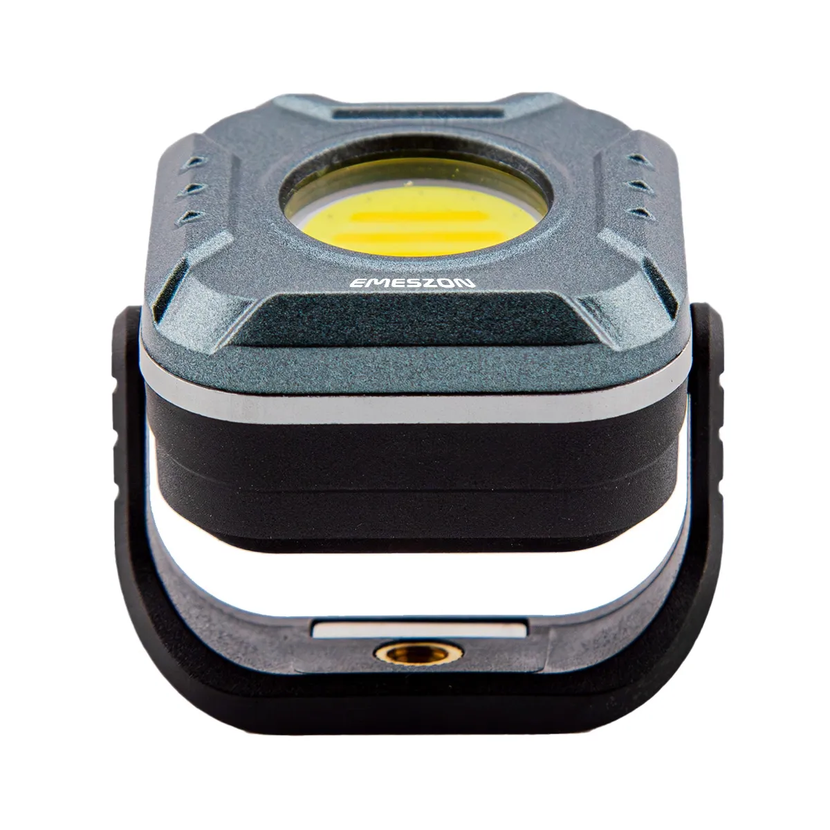Mini Proiector Lanterna LED Tricolor + Rosu 5.7W, EMESZON®, Strobo, SOS, prindere Magnet, Stativ, albastru-negru — imaginea 5