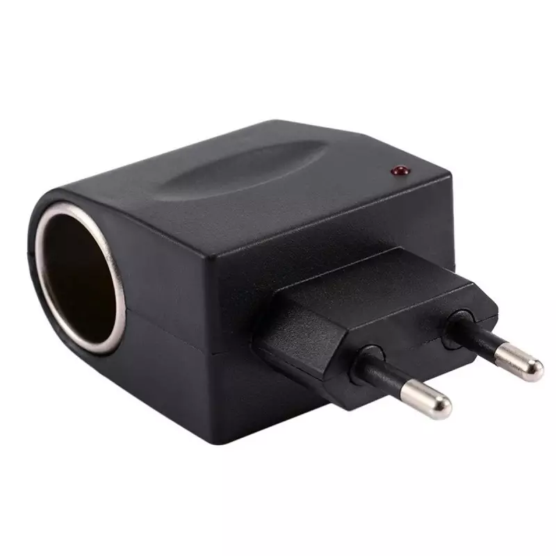 Mini convertor de tensiune 220 V la 12 V, Gonga® Negru - 2 | YEO