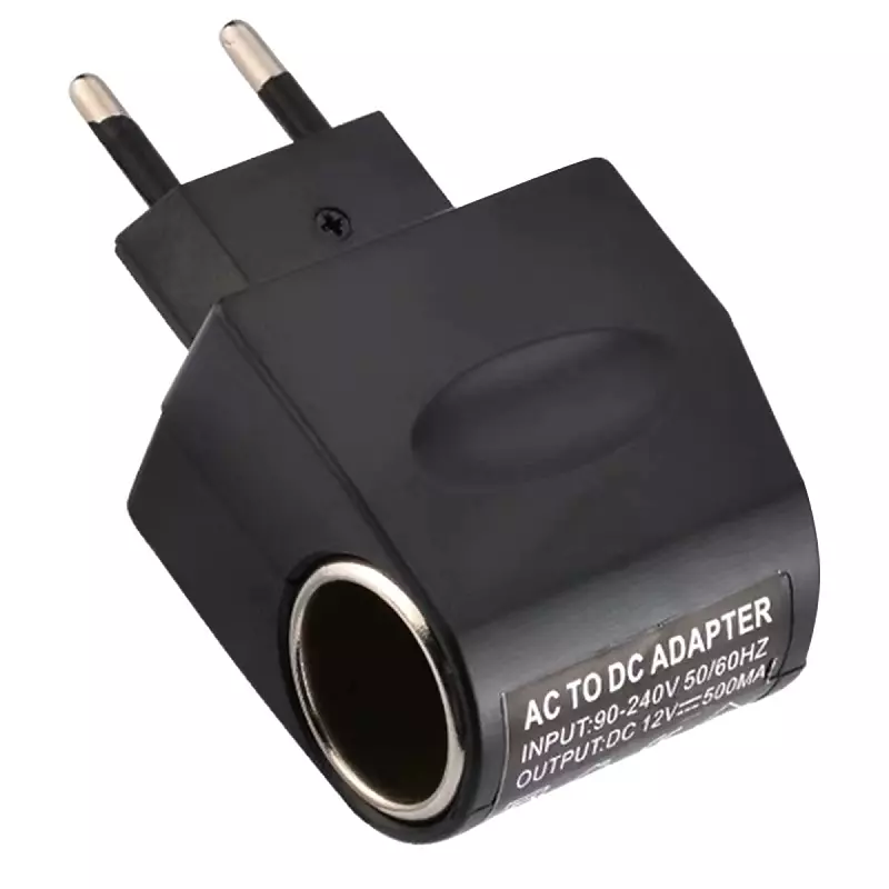 Mini convertor de tensiune 220 V la 12 V, Gonga® Negru - 3 | YEO