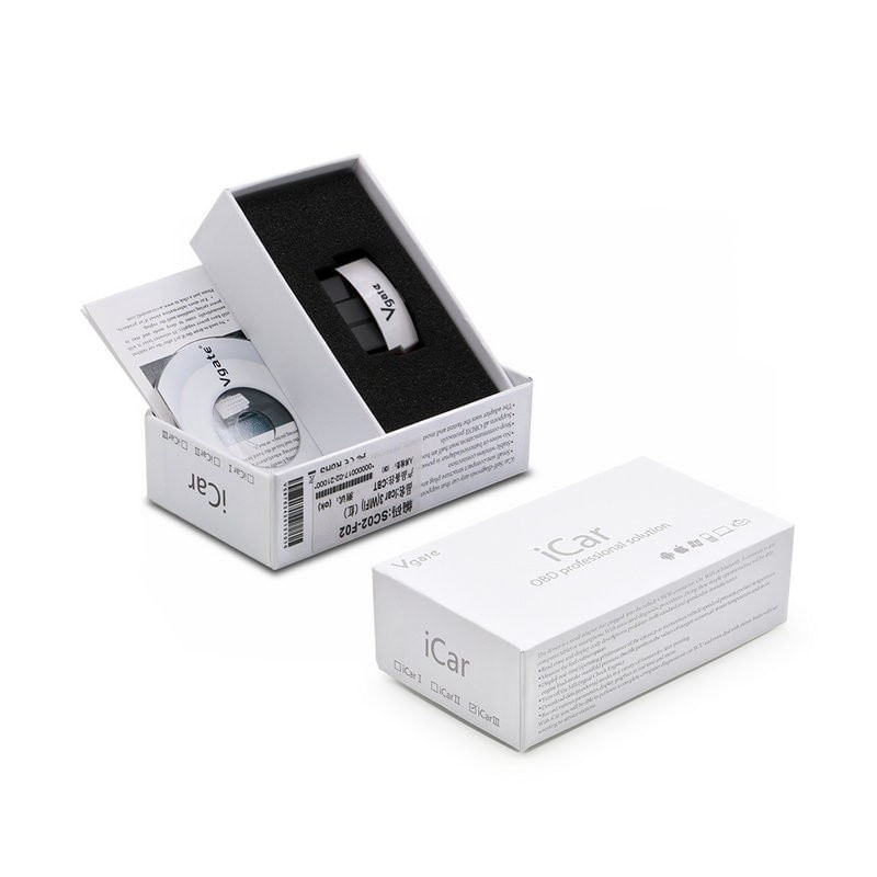 Diagnoza Auto Techstar® Vgate iCar3, Multimarca, Conexiune Wireless, WiFi Hotspot, Android si iOS, Alb - 4 | YEO