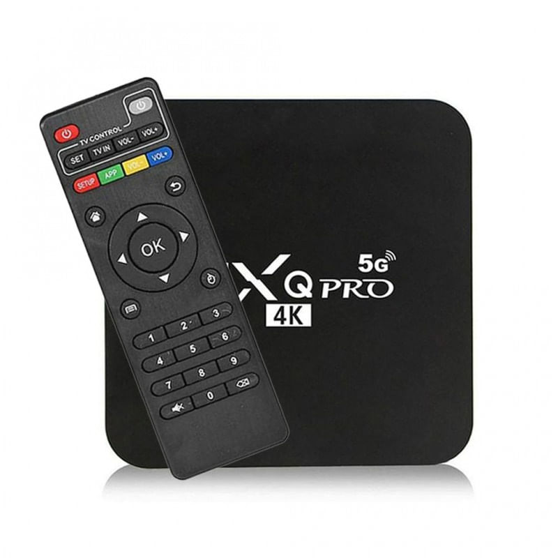 Mini PC TV Box Techstar® MXQ PRO, UltraHD 4K, Quad-Core 64 Bit. 4GB RAM, 512GB ROM, 5G Wireless, Ethernet, Android 10