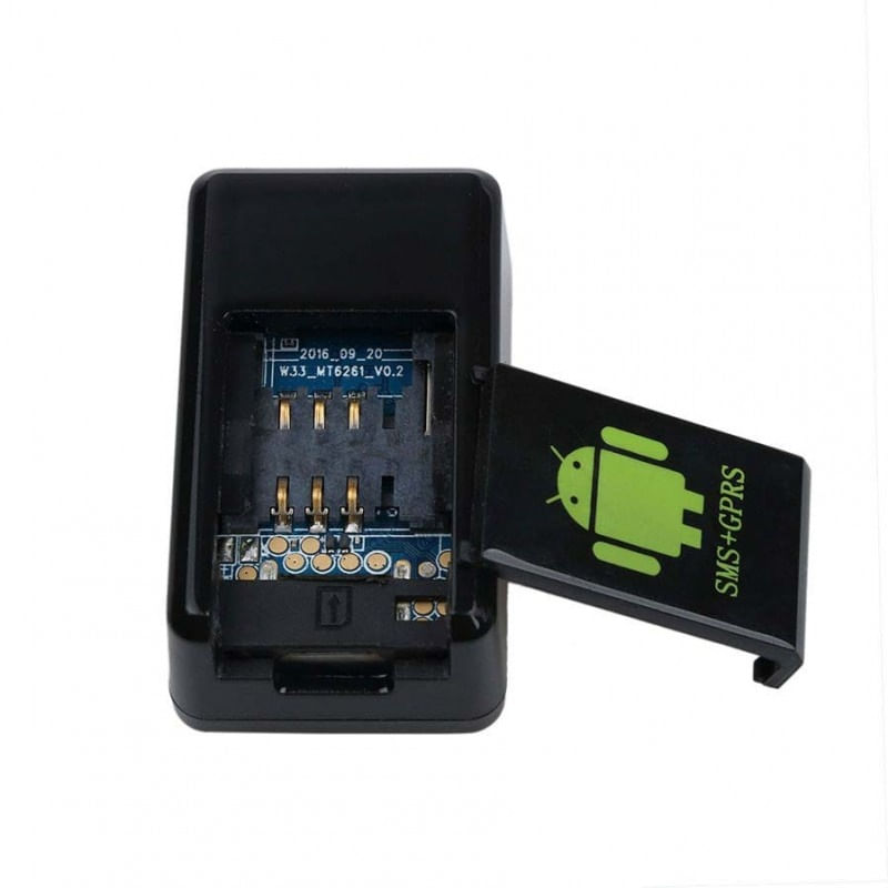 Mini GPS Tracker Techstar® GF-08, Localizare GPS, Microfon, MicroSD, SIM GPRS si MMS, Negru - 2 | YEO