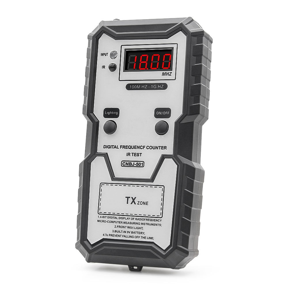 Tester Digital de Frecventa pentru Telecomenzi Auto Techstar, Inalta Precizie, 100M HZ to 1G HZ, IR, Lumina LED - imagine 6