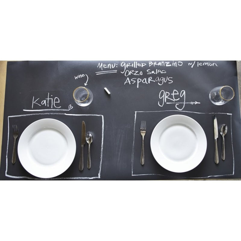 Sticker autocolant pentru desenat/scris tabla 45cm x 2m - imagine 3