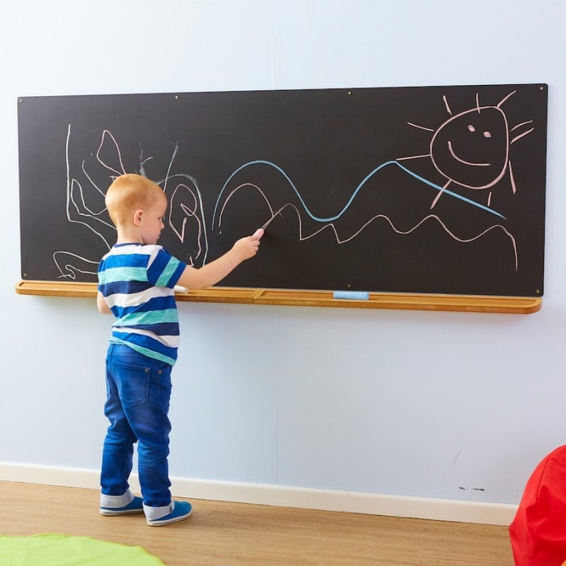 Sticker autocolant pentru desenat/scris tabla 45cm x 2m - imagine 6