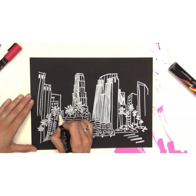 Sticker autocolant pentru desenat/scris tabla 45cm x 2m - imagine 10