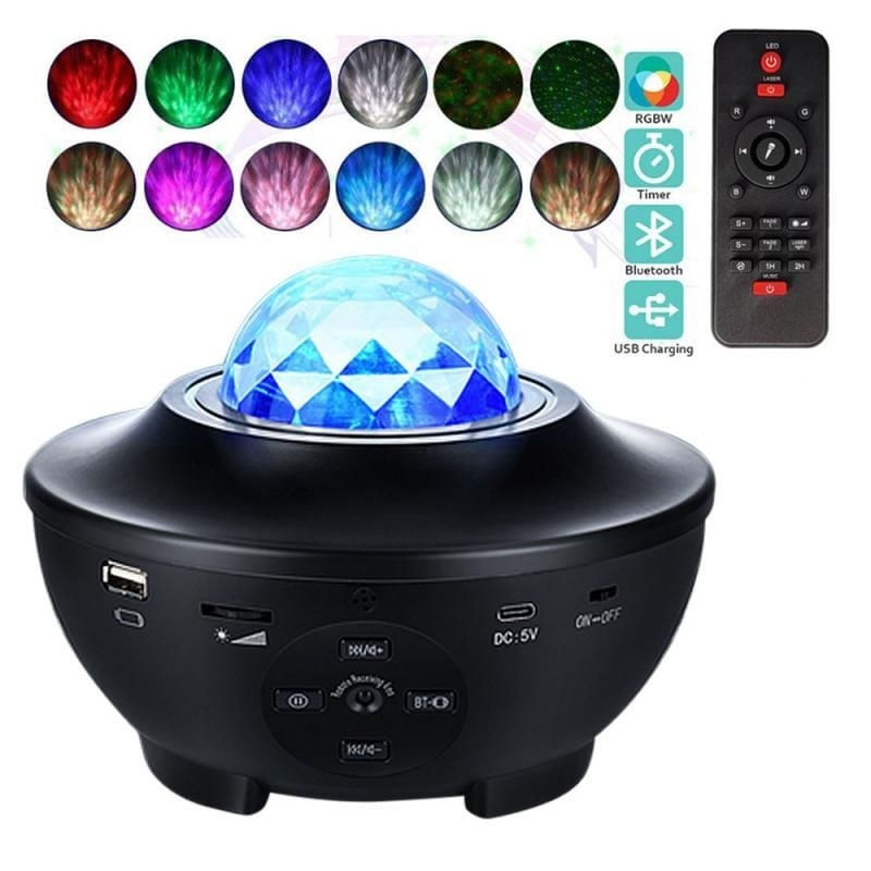 Proiector Smart Techstar® Star and Clouds, WiFi, Telecomanda, Google Assistant, Alexa, IFTTT, Smart Life, Tuya - 1 | YEO