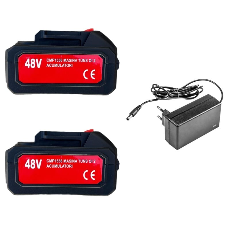 Masina de tuns oi, Campion CMP1556, 1000W, cu 2 acumulatori 48V, 6000mAh, fara fir, Albastru