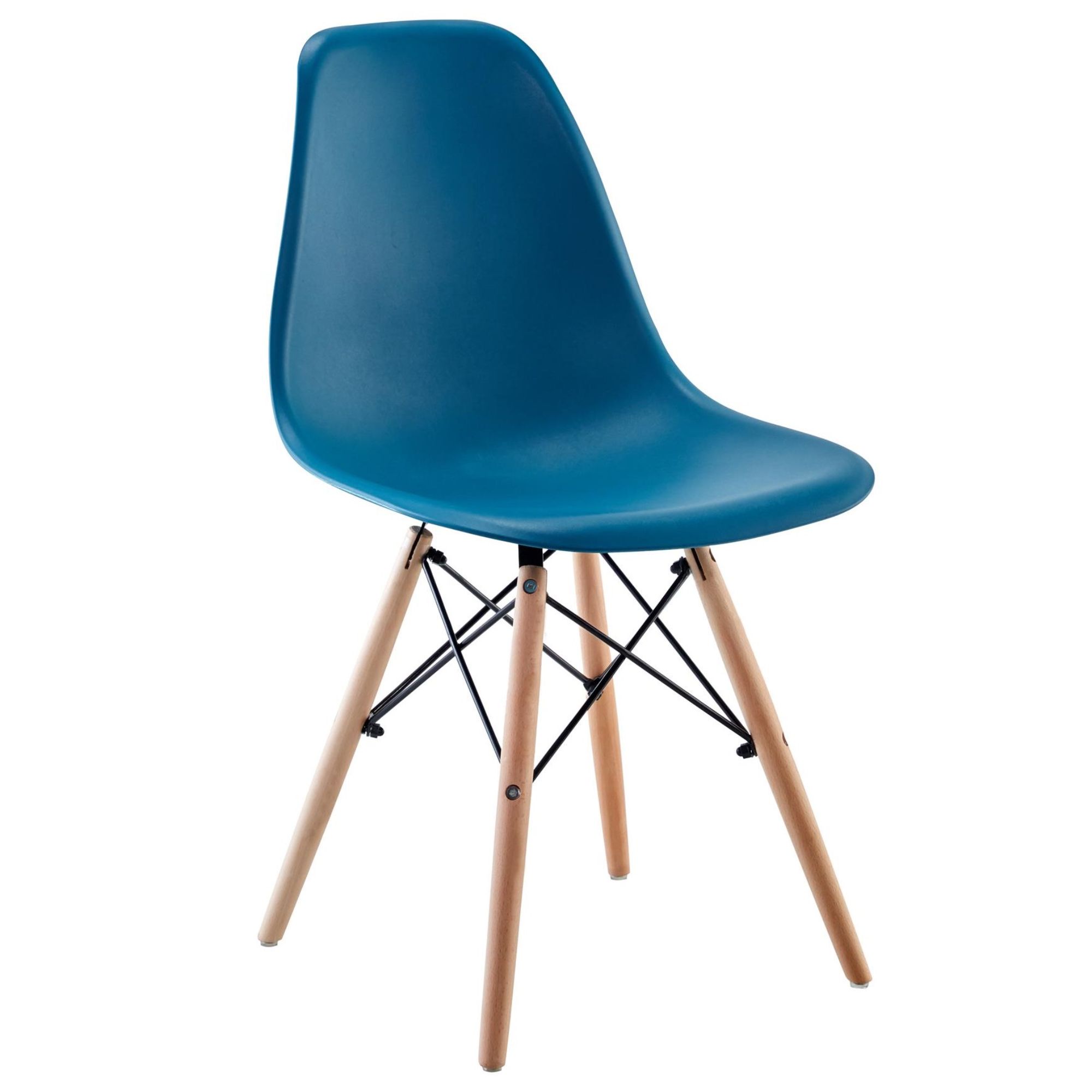 Scaun living Lunaria, turcoaz, 46.5x56x81 cm - 1 | YEO